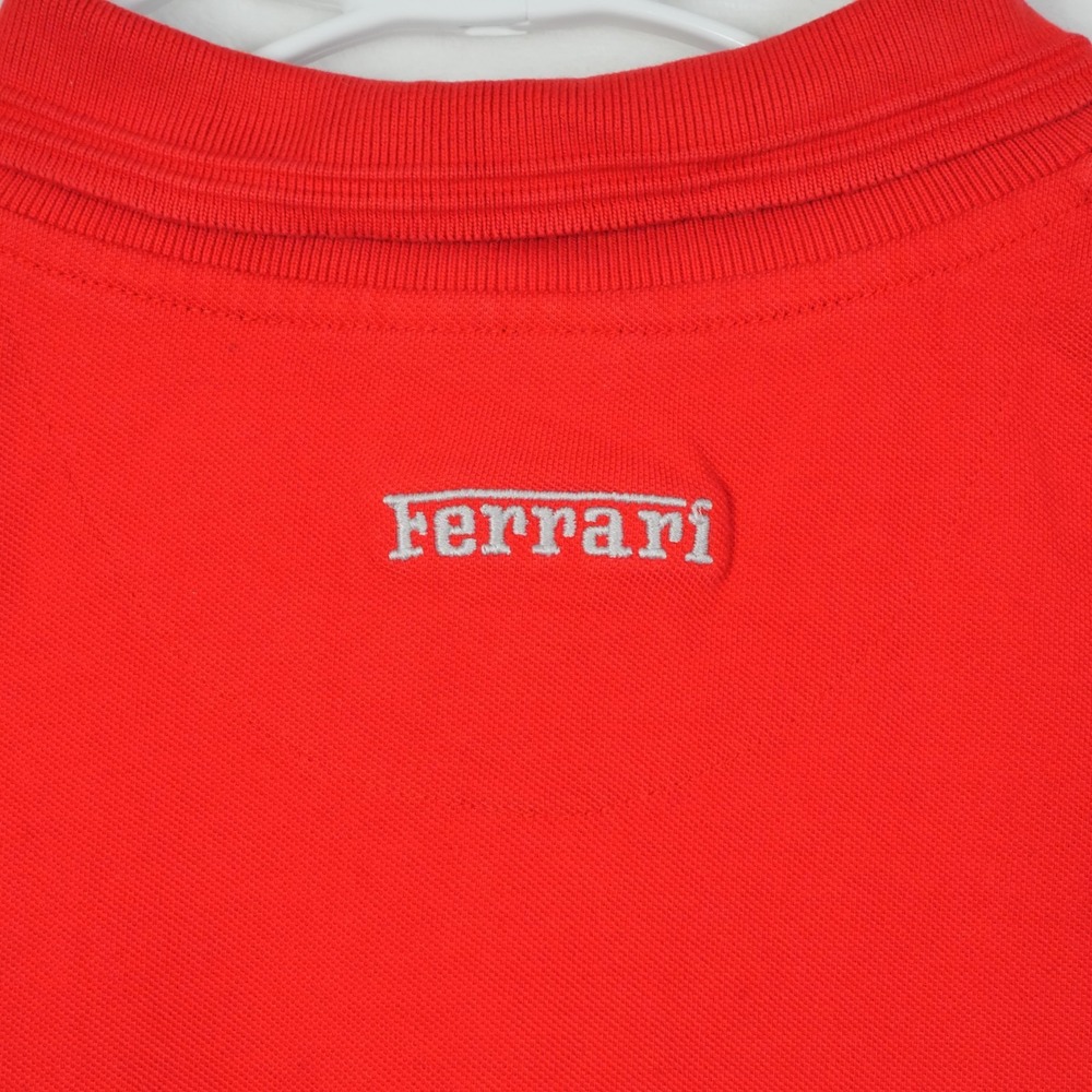 Ferrari Scarlet Polo with Emblem - Picture 5 of 10